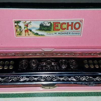 Hohner Echo harmonica   BUY IT NOW $ 50.00