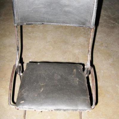 Buffengton Auto Fold chair , made for a Mod T car  BUY IT NOW  $ 125.00