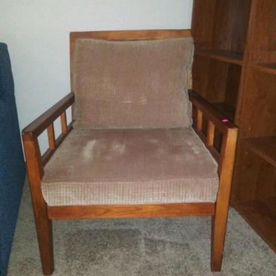 Single brown chair $25