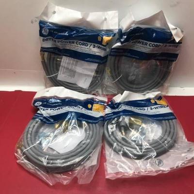Dryer Power cord Lot of( 4 )