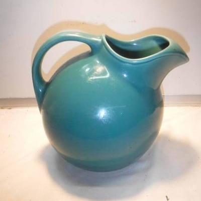 #Blue green water pitcher