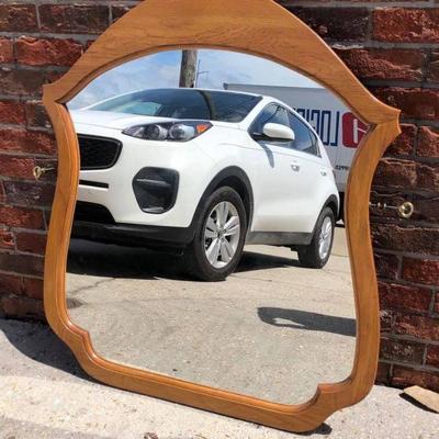 BR0117 Wood Framed Mirror $45 Local Pickup https://www.ebay.com/itm/123833894343