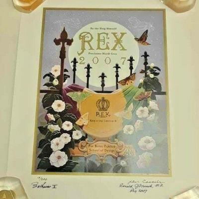 Rex 2007 Poster 21x16.5in MULTIPLE SIGNATURES NEW ORLEANS MARDI GRAS STA9005 https://www.ebay.com/itm/123833378865