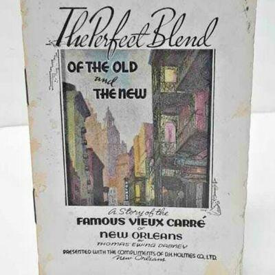 VINTAGE BOOKLET STORY OF THE VIEUX CARRE OF NOLA BY THOMAS E DABNEY 1938 LAE020 https://www.ebay.com/itm/113815820751