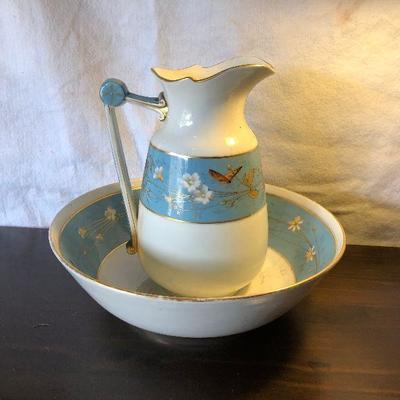 RB0106: Vintage Pitcher and Washbasin Local Pickup https://www.ebay.com/itm/123828021845