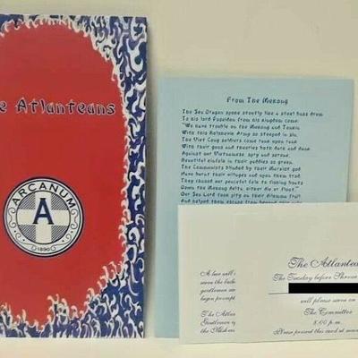 Atlanteans 2006? Invite/Committeemen Card/Committeemen Bar Card - Mekong ST4054 https://www.ebay.com/itm/123833619572