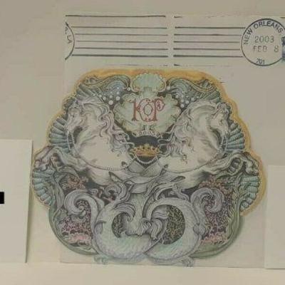 Proteus 2003 Committee Admit/Royal Reception/Invite w Envelope Mardi gras ST4052 https://www.ebay.com/itm/113815951146