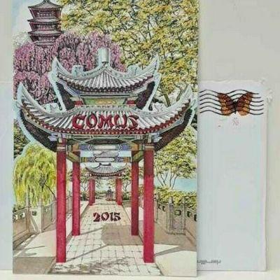 Comus 2015 Ball Invitation with Envelop Mardi gras Krewe favor ST4025 https://www.ebay.com/itm/123833619561