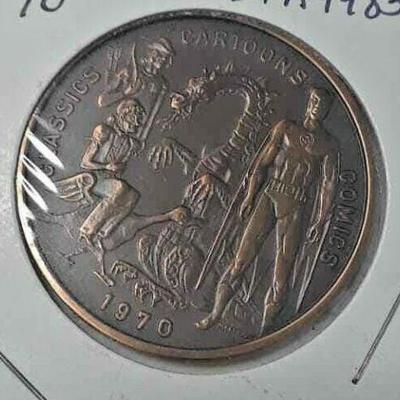 Rex 1970 Antique Bronze NEW ORLEANS MARI GRAS Doubloon STA9983 https://www.ebay.com/itm/113815802347