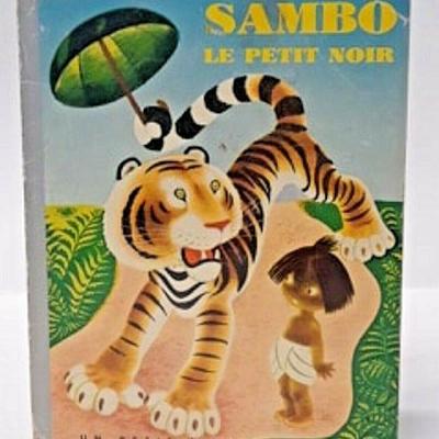 ST3002: Vintage Sambo Le Petit Noir 1948 Childs Book in French by HELEN BANNERMAN   https://www.ebay.com/itm/123813540608