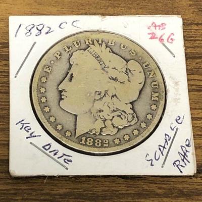 US Dollar 1882 Morgan Carson City LAC045 $125 https://www.ebay.com/itm/113816166672