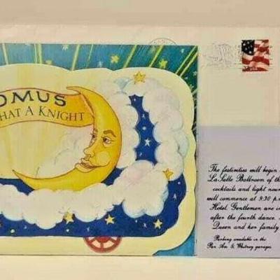 Momus 2005 Queens Supper Admit Card & Ball Invite wEnvlp Mardi Gras ST4107 https://www.ebay.com/itm/113815951140