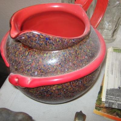 SIGNED LE GRASS SNAKE PITCHER