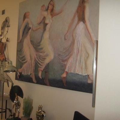 HUGE 8'X6' ONE OF A KIND COMMISION SIGNED PIECE BY BOKRAM