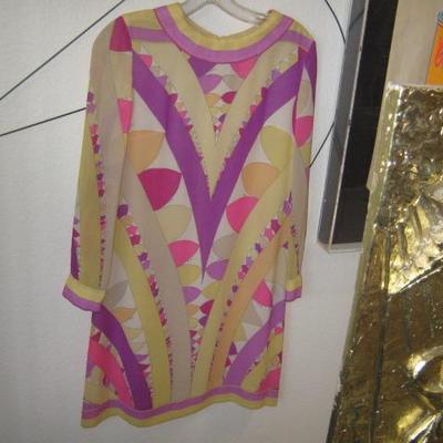 PUCCI SIGNED DRESS AND LABEL SAYS SIZE 8