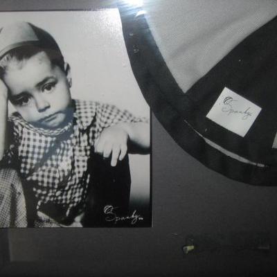SIGNED BY SPANKY FROM LITTLE RASCALS 1930'S