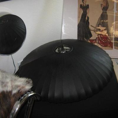NELSON BUBBLE LAMP PAINTED BLACK