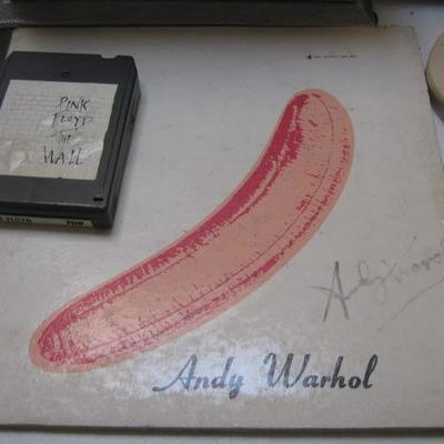 SIGNED ANDY WARHOL RECORD ALBUM