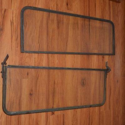 Possible Vintage Military JEEP Windshields x 2