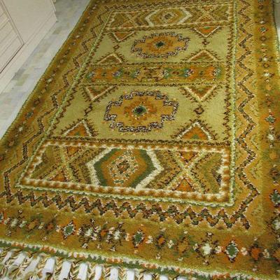 6x9 wool Moroccan rug