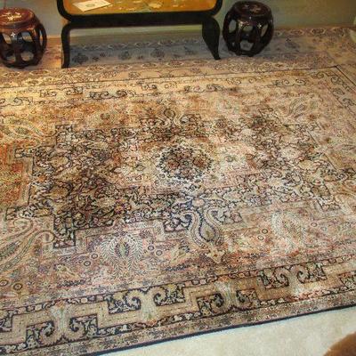 6.2x9.3 silk Chinese rug