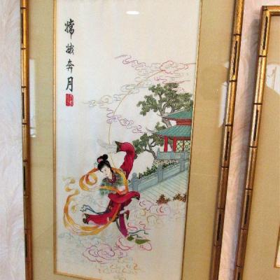 Chinese thread painting