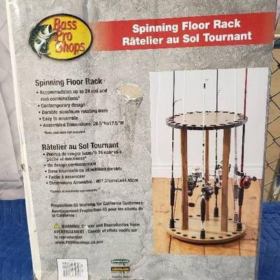 Spinning Floor Rack