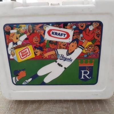 KC Royals Plastic Lunch Box