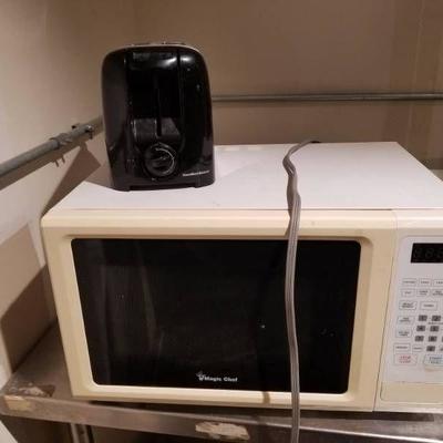 #3.Magic Chef Microwave and Toaster