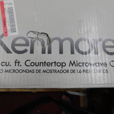 Kenmore 1.6 cuft Microwave oven