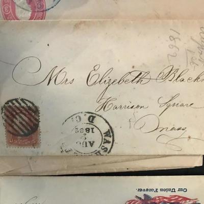 7 letters written during the Civil War $140