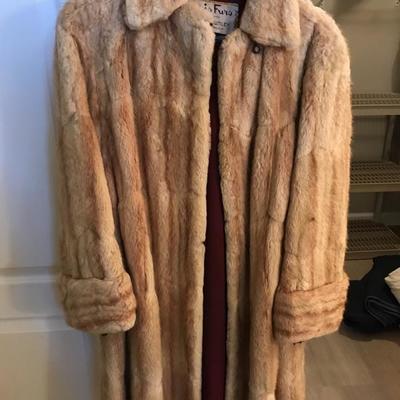 Vintage fox coat $95