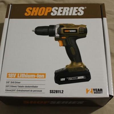 18V Lithium-Ion Drill Driver - New
