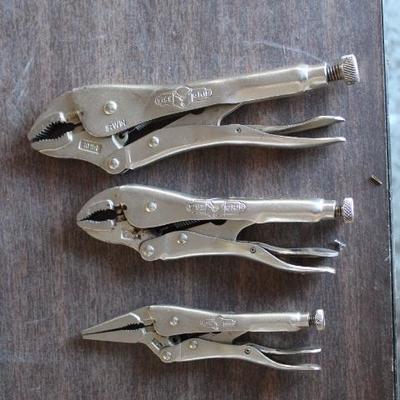 3 Vise-Grip Locking Pliers