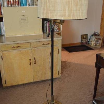 Mid-Century Floor Lamp - Globe has been Repaired