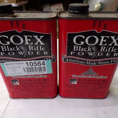 GOEX Black Gun Powder - second can not quite full.