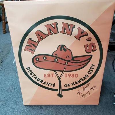 Canvas of Famous Manny's Mexican Restaurant