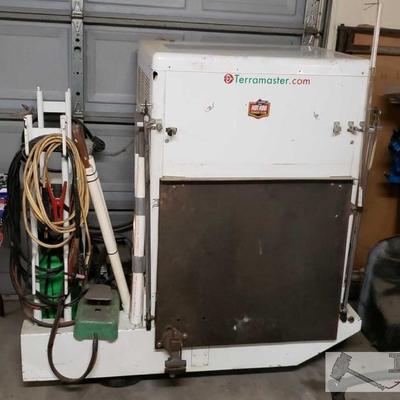 200-P&H Ac-Dc Arc welder and various welding material
This welder includes various cables and tig welding materia