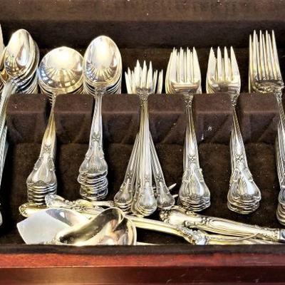 2 sets of Sterling Flatware in the Chantilly pattern - lots of extras