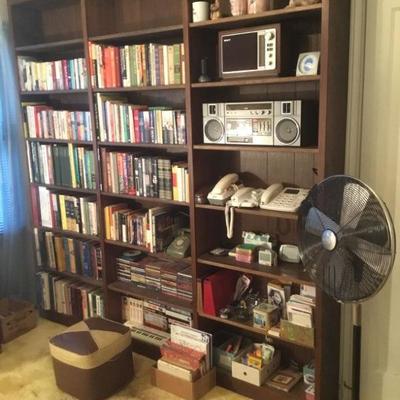Books, Radios, Fans, Telephones, CD's, DVD's, VHS, Cassettes
