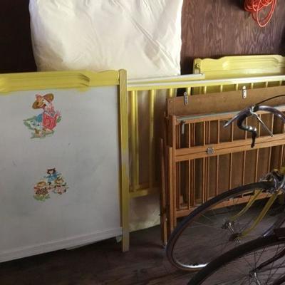 Vintage Baby Cribs (there are 3)