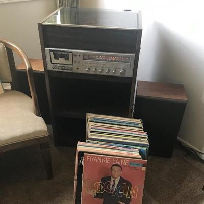 Zenith stereo/turntable, Records
