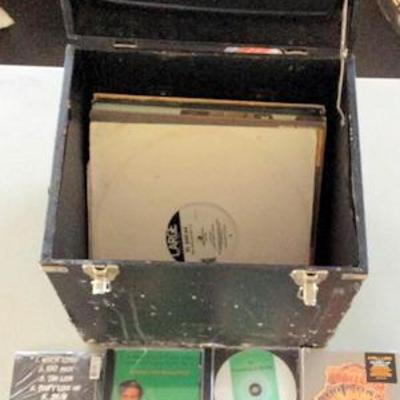 DDD019 LP Record Album Case & Music