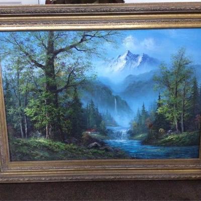 DDD082 Wooden Framed Painting