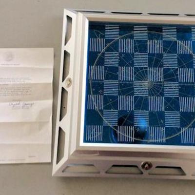 DDD015 Franklin Mint Star Trek Chess Board Collectible