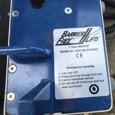 Barrier Free Lifts, INC Ceiling Lift Model
Model: PC-2 R2R 