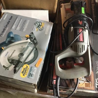 Power tools new in box
