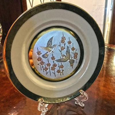 Limited edition Japanese Chokin plate. Includes box. $20