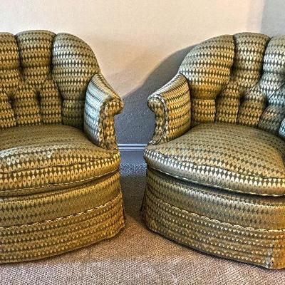 Two matching accent chairs. $50 each.