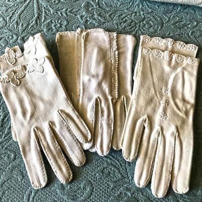 Assorted gloves. $10 each.
